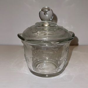 Small Glass Jar with Lid